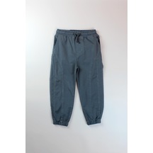Escabel Erkek Çocuk Poplin Jogger Pantolon Gri