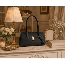 Housebags Jardin Elegance New Trend Omuz Çantası Siyah