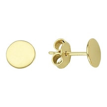 Goldkupe 14 Ayar Minik Yuvarlak Altın Küpe 0,69 Gr-631