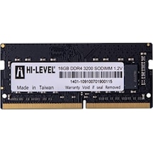 Hı Level 16gb 3200mhz Ddr4 1 2v Cl22 Sodımm Ram Hlv Sopc25600d4/1