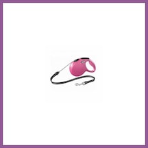 Flexi New Classic Otomatik İp Köpek Gezdirme Tasması Small 5 Mt Pembe Rengaren