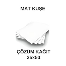 Çözüm Kağıt Mat Kuşe Gramajlı Kağıt A4 300 Gr - 500 Adet