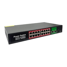 Rose PR-1630G Poe 16+2 Port 10/100/1000 Switch