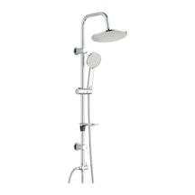 Aqua Bagno Vivera Neo Tepe Duşu Seti Krom