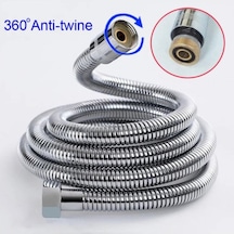 New 1.sınıf Shower Hose 360 Derece Dönebilen Spiral Duş Hortumu Pirinç Diğer