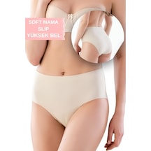 Armillia Dimoda Emay Kadın / Kız Soft Mama Hamile Ve Lohusa Dikişsiz Yüksek Bel Slip Külot Ten Ten