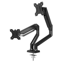 Beek Gaz Basınçlı 17"-32" Çift Ekran Hareketli Askı Aparatı