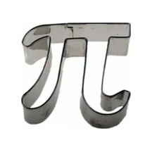 Pi Sayısı 3,14 Kurabiye Kalıbı 7.5x7 Cm Goldcakes