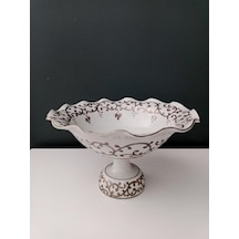 Kütahya Porselen 30 Cm Meyvelik Dekor No:3678 Platin