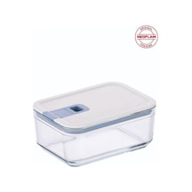 Neoflam Perfect Seal Dikdörtgen Cam Saklama Kabı Bej 1100 ML Bej
