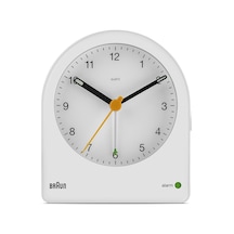 Braun Bc22w Beyaz Klasik Analog Alarmlı Masa Saati Brn.bc22w