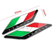 Italia Special Edition 3D Damla Sticker 2 Adet