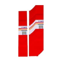 Gıpta Grafon Kağıdı Renkli 50x200 Kırmızı 10'lu Paket