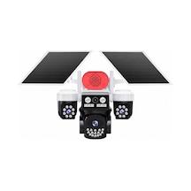 Joysee S3 9mp Aor 4g 3.6mm+2x2.8mm 2 Solar Üç Kamera 19ır+18led Ptz Kamera