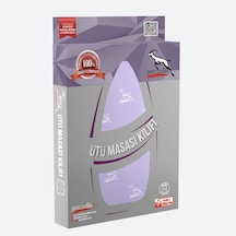 Ütü Masası Kılıfı - Lila Çok Renkli