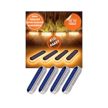 Technojet 4adet Güneş Enerjili 30ledli Premium Kalite Solar Dekoratif Zemin Bahçe Peyzaj Aydınlatma Sarı