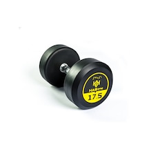 Hasgym 17.5 KG Kauçuk Kaplı Profesyonel Olimpik Dumbbell Dambıl