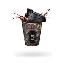 Termo Bardak 400 Ml - Çift Katmanlı Isı Koruyucu Ve Sızdırmaz Kapaklı Kahve Bardağı