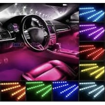12 Ledli Ayak Altı Led Lamba Sese - Müziğe Duyarlı Led