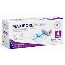 Maxıpore Pu-roll Şeffaf Su Geçirmez Yara Örtüsü 10m 15cm 4 Rulo