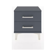 Arges Komodin 2 Çekmeceli 44x30x48 Antrasit-antrasit Antrasit