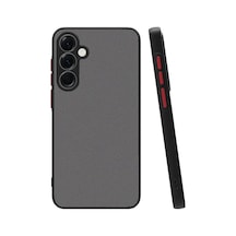 Samsung Galaxy Uyumlu A26 Kılıf Montreal Silikon Kapak - Siyah İtdark41362