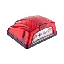 Ahmet Otomotiv Maxi Plaka Lambası Stop Park Ve Fren Lambalı Takım Sağ-sol 2 Adet 12v-24v