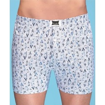 Tutku Erkek Penye Düz Boxer 6 Adet 001