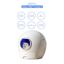 Els Pet S30 Pro 2. Nesil Otomatik Akıllı Kedi Tuvaleti