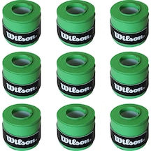 Wilson Comfort Bowl O'grips 9 Adet Grip. Tenis Raketi Gribi Yeşil