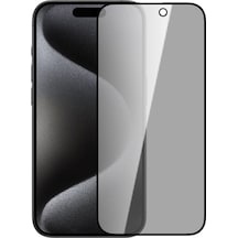 Ally Apple iPhone 15 Pro Uyumlu 3d Full Privacy Gizlilik Cam Ekran Koruyucu A