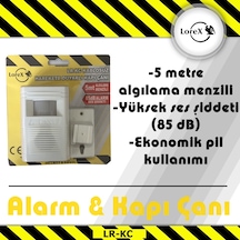Lorex Lr-Kc Kablosuz Alarm Harekete Duyarlı Kapı Çanı