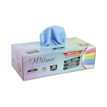 Wilma Secret Mikrofiber Temizlik Bezi Kutulu 125 Adet Mikrofiber Bezler 30x30cm 180gsm- Mix Şeffaf