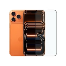 Tam Kaplayan Parmak İzi Bırakmayan Safir Ekran Koruyucu Cam, İphone 17 Pro Max İle Uyumlu