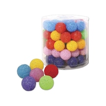 Yn-q043a Plastik Zilli Kedi Topu 4 Cm