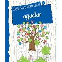 Ağaçlar Boyama - Nesil Yayınları