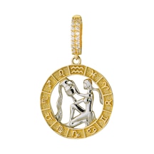 Kova Burç Altın Charm 2,83 Gr-6484