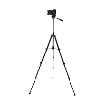 Lt-450 Kamera Tripodu 160cm, 5kg Taşıma Kapasiteli, Alüminyum Gövde + Abs Kafa, 4 Bölmeli, Taşıma Çantalı, Ve Telefon İle Uyumlu