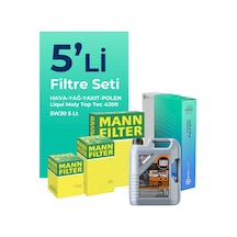 Skoda Superb 1.6 Dizel Filtre Bakım Seti Liqui Moly Motor Yağlı 2015-2021 5 Li 8200BKMFLSHNGFL38465
