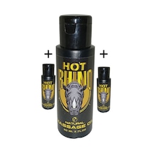 Bonie Hot Rhino 3 Adet Bay Bayan Masaj Yağı 60 Ml