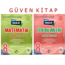 Okyanus Yayınları 8.sınıf Check-et Matematik Fen S.b. Seti