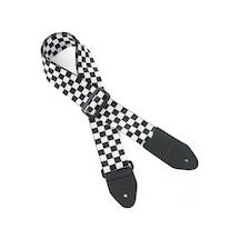 Raymond Joes RJGAS Gitar Askısı Dama White Plaid (88-146 cm)