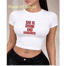 Flood Of Style Beyaz Babby Tee Sheıs Özel Tasarım