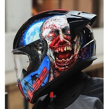 Ls2 Rapıd 2 Race Zombıe Fullface Motosiklet Kaskı Siyah