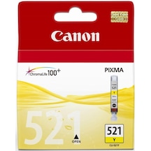 Canon Clı 521Y Yellow Sarı Mürekkep Kartuş Mp260 540 550 560 620