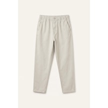 Defacto Baggy Fıt Elastik Bel Bej Pantolon H5888ax26augr535 Gri-gr535