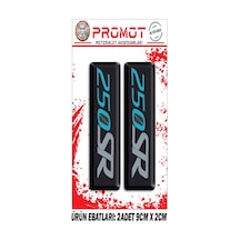 Damla Logo Cfmoto 250 Sr Ön Maşa Kabartmalı 2'li 01 Nötr