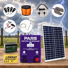 Pars Volt 10000 M2 Güneş Enerjili - Sensörlü Elektrikli Çit Sistemi