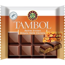 Kahve Dünyası Tambol Badem Krokan Dolgulu Sütlü Çikolata 100 Gr X 3 Adet