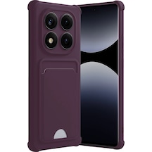 Flzdgnkr Newface Xiaomi Redmi Note 14 Pro 4g Kelvin Kartvizitli Silikon - Derin Mor